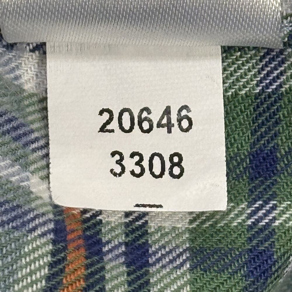 Southern Tide Men’s Classic Fit Button Down Shirt Medium Green Plaid Cotton - Picture 13 of 15